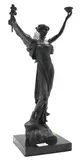 Spirit of Life by Daniel Chester French, bronze on marble base, offered Jul 2026
