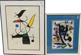 Jeune Fille aux Papillons by Joan Miró, lithograph, from the, offered Jul 2026
