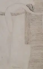 Gerda Wegener, L'Arbre, pencil, pen and ink on paper