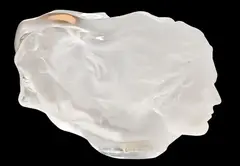 Frederick Hart, Reverie, 1995, acrylic resin on rotating pedestal base