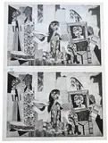 Pablo Picasso, Femmes Ã Leur Toilette, etching/print on two