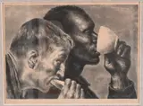 Joseph Hirsch, Banquet, 1947, Lithograph Pencil