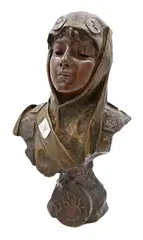 Dalila by Emmanuel Villanis, bronze, offered Sep 2025