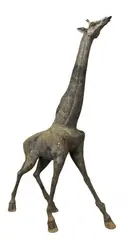 Untitled by Cast, bronze life size giraffe, offered May 2025