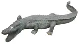 Life Size Cast, Untitled, bronze alligator or crocodile