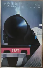 Pierre Fix-Masseau, Exactitude, lithograph poster
