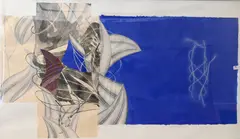 Steven Sorman, Which for Want, 1989, Lithograph collage