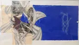 Steven Sorman, Which for Want, 1989, Lithograph collage