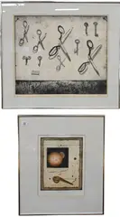 Thomas O'Donohue, Icarus, Aquatint etching "HMK 6.12"