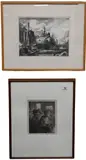 Charles Wheeler Locke, Tramp Steamer, 1939, Lithograph