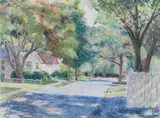 Larry Horowitz, Stoplight, Pastel on paper