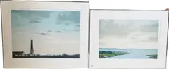 Tybee Light by Keith Rasmussen, 1980, Lithograph, offered Mar 2025