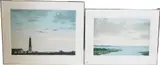 Keith Rasmussen, Tybee Light, 1980, Lithograph