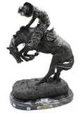 Rattlesnake by Frederic Remington, Bronze, offered Feb 2025