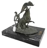 Heriberto Juárez, Depicting matador and bull, Bronze