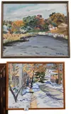 Carol Gray, Hack's Point, circa 1983, Oil on canvas