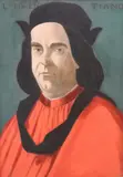 Sandro Botticelli, Portrait of Lorenzo de Ser Piero, Oil on board