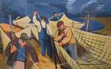 Harry Gottlieb, Mending the Nets