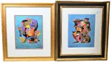 Anatole Krasnyansky, Love is in the Air, lithograph artist proof