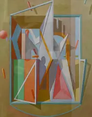 Joseph Amarotico, Summer Series II, 1981, Oil on Strathmore paper
