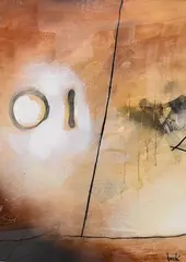 José Parla, Untitled Urban Abstraction, Mixed media, gouache, watercolor, acrylic on paper