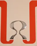 Gerald Laing, Compact, 1960, Silkscreen with die cut mylar