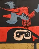 Le Corbusier, Autrement que sur Terre, 1963, Lithograph