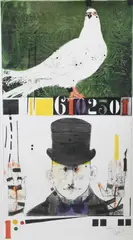 Mauricio Lasansky, Kaddish #1, 1976, Drypoint etching in color