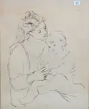 Pablo Picasso, Mother and Child