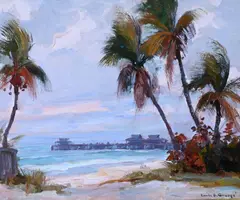 Gray Day From 13 Ave South by Emile Albert Gruppe, Oil on canvas, offered Jan 2025