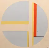 Ilya Bolotowsky, Blue Tonda, Screenprint