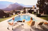 Slim Aarons, Poolside Glamour, photograph reproduction on metal