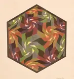 Hans Hinterreiter, Opus. 56, Gouache on paper