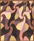 Hans Hinterreiter, Opus. 61, Gouache on paper