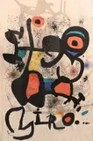 Kunsthaus, Zurich by Joan Miró, Lithograph poster, offered Nov 2024