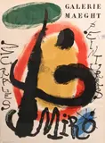 Murales Peintures by Joan Miró, Lithograph poster, offered Nov 2024