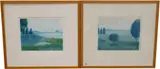 Nicolette Jelen, Pond, Aquatint etching, artist proof