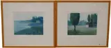 Nicolette Jelen, Garden, Aquatint etching, artist proof
