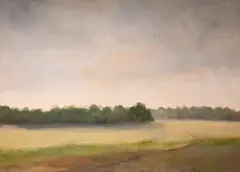 J. Ball, Running in the Morning-Jan. 87, Oil on canvas
