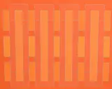 Peter Stroud, The Crossover Suite, 1971, Lithograph, orange