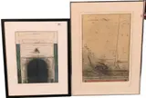 Karl Fred Dahmen, Kleine Pyramide, 1976, Aquatint etching
