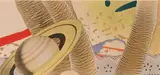 Michael Knigin, Transtar, 1982, Mixed media, offset lithograph