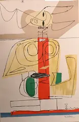 Le Corbusier, Taureau, 1963, Lithograph