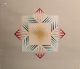 Karen Caraccio, Diamond #3, Aquatint cut paper collage, 16/25