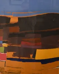 James Byrd, August Bloom, 1976, Serigraph