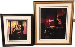 Jack Vettriano, Words of Wisdom, 2004, Silkscreen print