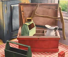 Nancy Hagin, Sawteeth, 1989, Watercolor on paper