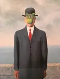 The Son of Man by René Magritte, Lithograph reproduction, offered Nov 2024