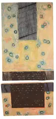 Lay Me Down to Sleep by Gary Haven Smith, Mixed media, metal, oil on two panels, offered Nov 2024