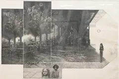 Peter Milton, Passage III, 1972, Engraving and ground etching